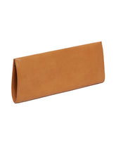 Beige Leather Flat Clutch | PDP | Antonia