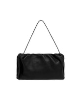 Black XL Bourse Leather Bag | PDP | Antonia