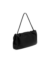 Black XL Bourse Leather Bag | PDP | Antonia