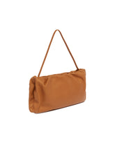 Brown XL Bourse Leather Bag | PDP | Antonia