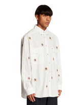 Crest Embroidery Boxy Shirt | PDP | Antonia