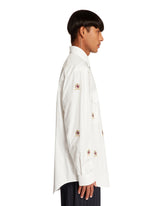 Crest Embroidery Boxy Shirt | PDP | Antonia