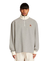 White Crest Striped Sweater - Men's sweatshirts | PLP | Antonia