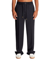 Blue Striped Wool Pants - TOMMY HILFIGER MEN | PLP | Antonia