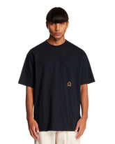 Blue Cotton Crest T-Shirt - TOMMY HILFIGER MEN | PLP | Antonia