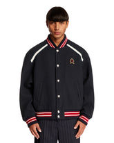 Blue Crest Bomber Jacket - TOMMY HILFIGER MEN | PLP | Antonia