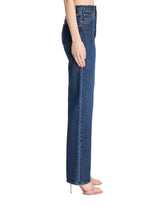 Blue Straight-Leg Jeans | PDP | Antonia