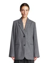 Gray Single-breasted Blazer - Women | PLP | Antonia