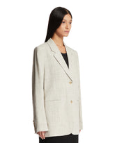 Gray Single-Breasted Blazer | PDP | Antonia