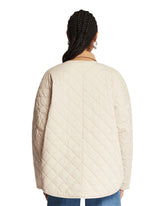 Beige Quilted Jacket | PDP | Antonia