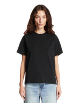 T-Shirt Girocollo Nera - Toteme donna | PLP | Antonia