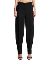 Black Buckled Slouch Pants | PDP | Antonia