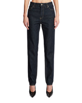 Blue Straight Leg Jeans - Women | PLP | Antonia