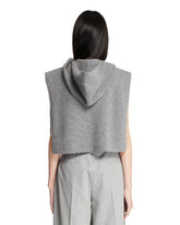 Gilet Aperto Grigio | PDP | Antonia