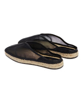 Black Mesh Slippers | PDP | Antonia