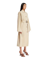 Trench Con Colletto Beige | PDP | dAgency