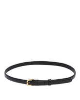 Black Slim Belt - Women | PLP | Antonia