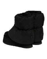 Black Classic Mini Dipper Puffer Boots | PDP | Antonia