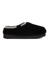 Black Tasman Maxi Curly Slippers | PDP | Antonia