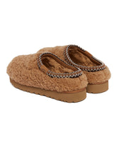 Brown Tasman Maxi Curly Slippers | PDP | Antonia