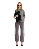 Gray Jeans with Inserts - UNDERCOVER | PLP | Antonia