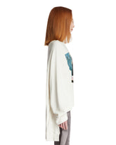 White Asymmetric Hoodie | PDP | Antonia