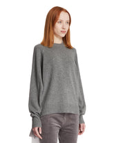 Gray Sweater with Inserts | PDP | Antonia