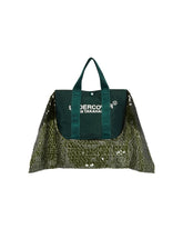 Green Sequin Tote Bag | PDP | Antonia