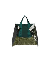 Green Sequin Tote Bag | PDP | Antonia