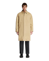 Beige Twin Peaks Coat - UNDERCOVER | PLP | Antonia