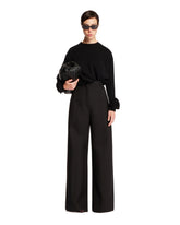 Black Wide Leg Pants - Women | PLP | Antonia