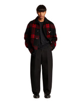 Red and Black Check Jacket | PDP | Antonia