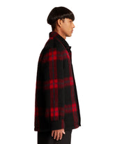 Red and Black Check Jacket | PDP | Antonia