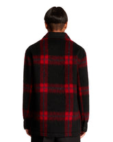 Red and Black Check Jacket | PDP | Antonia