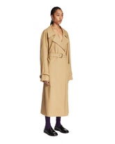 Trench Beige In Viscosa | PDP | Antonia