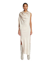 White Long Silk Dress - VAUTRAIT WOMEN | PLP | Antonia