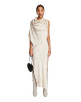 White Long Silk Dress - VAUTRAIT WOMEN | PLP | Antonia