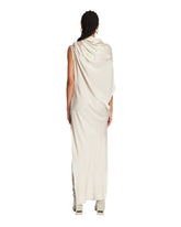 White Long Silk Dress | PDP | Antonia