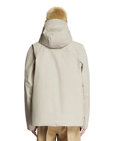 Beige Diode Insulated Jacket | PDP | Antonia