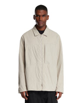 Beige Classic Collar Jacket - Men | PLP | Antonia