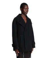 Black Oversized Coat | PDP | Antonia