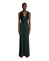 Green Open Back Maxi Dress | PDP | Antonia