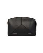 Clutch Victoria Nera In Pelle | PDP | Antonia