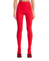 Red Matte Tights - Women's clothing | PLP | Antonia