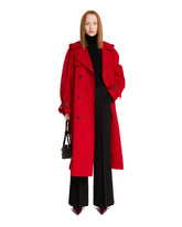 Trench Rosso Con Cintura - ABBIGLIAMENTO DONNA | PLP | Antonia