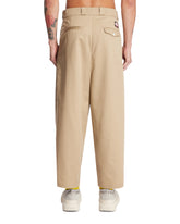 Beige Borracho Work Pants | PDP | Antonia