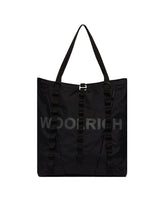 Todd Snyder X Woolrich Oversized Black X-PAC Tote Bag | PDP | Antonia