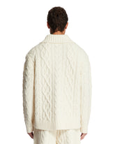 Woolrich by Todd Snyder White Cardigan | PDP | Antonia