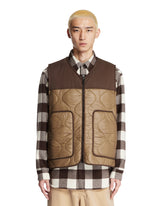 Brown Vest By Todd Snyder - WOOLRICH MEN | PLP | Antonia