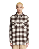 Brown Check Shirt By Todd Snyder - WOOLRICH MEN | PLP | Antonia